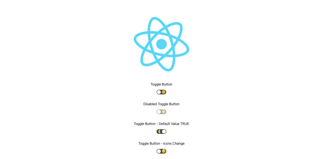 React Toggle Button
