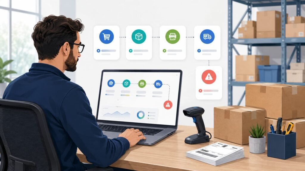 Order Fulfillment Automation for E-Commerce